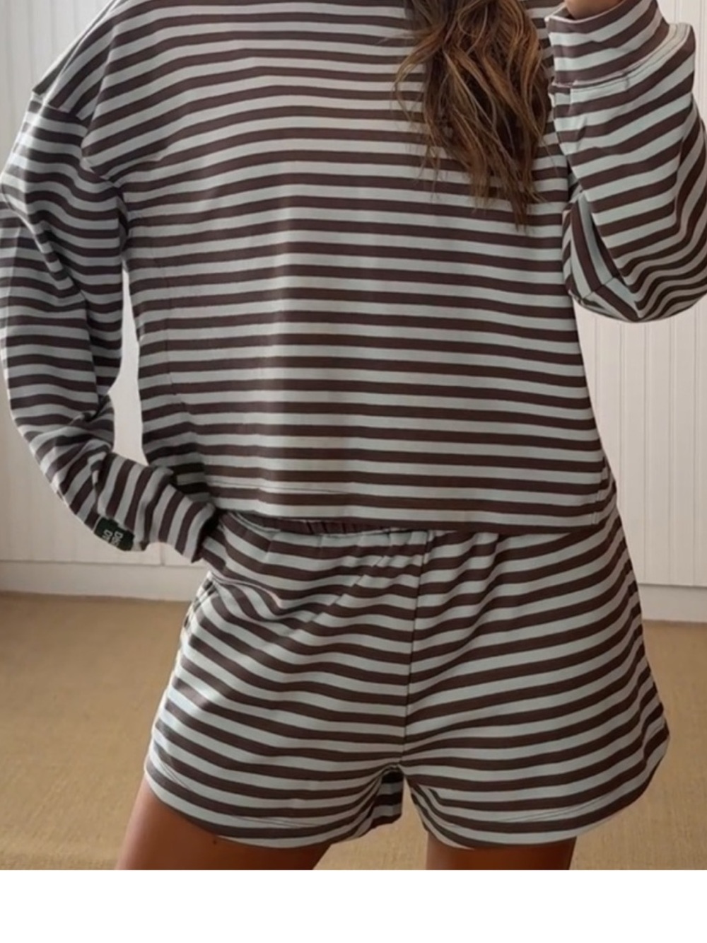 Daily Drills x Revolve Cotton Striped Set